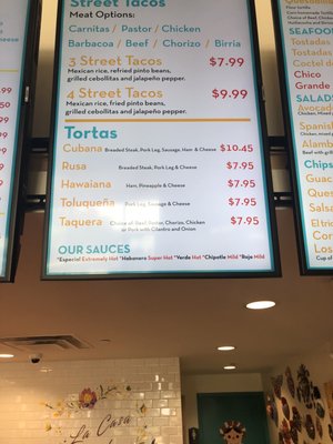 Menu photo 3 Pacheco Taco Bar Irving, TX
