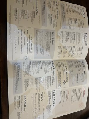 Menu photo 8 Pacific Catch Mountain View, CA