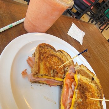 David and Dad's Cafe - Grilled Ham and Cheese w/ tomato on Marble Rye Bread. - Breakfast & Brunch Near Me - Baltimore, Maryland