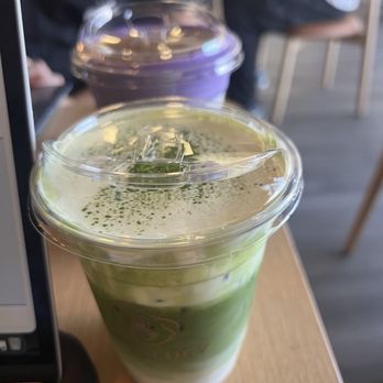 Phinology Coffee - Matcha with cold foam - Coffee & Tea Near Me - San Diego, California