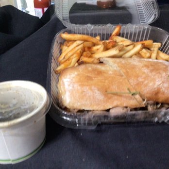 Bella Bru Cafe - French dip sandwich with french fries - Breakfast & Brunch Near Me - Carmichael, California