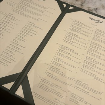 Wally's - Menu - Beer, Wine & Spirits Near Me - Culver City, California
