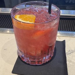 Strawberry Hibiscus Caipirinha Strawberry Hibiscus Caipirinha