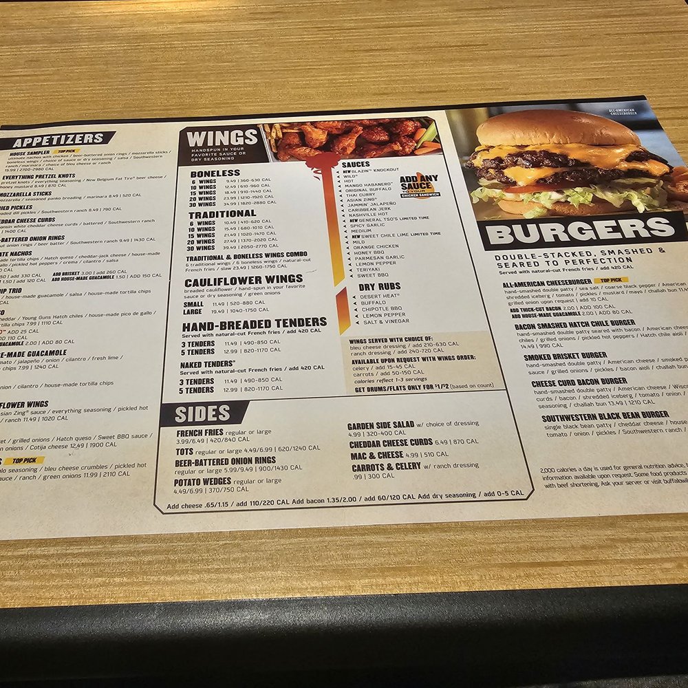 Buffalo Wild Wings - Menu - American Near Me - Waukegan, Illinois Buffalo Wild Wings - Menu - American Near Me - Waukegan, Illinois