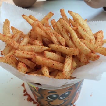 Potato Corner - Original fries with chili bbq seasoning in the size Mega! Absolutely delicious! - Fast Food Near Me - Santa Clara, California Potato Corner - Original fries with chili bbq seasoning in the size Mega! Absolutely delicious! - Fast Food Near Me - Santa Clara, California