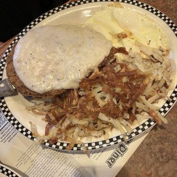 Black Bear Diner Bakersfield - BIGFOOT Chicken Fried Steak & Eggs* (2520-2580 cals.) - American Near Me - Bakersfield, California Black Bear Diner Bakersfield - BIGFOOT Chicken Fried Steak & Eggs* (2520-2580 cals.) - American Near Me - Bakersfield, California