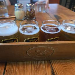 Beer flight! Beer flight!