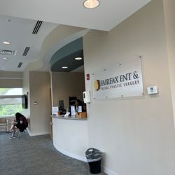 Fairfax ENT & Facial Plastic Surgery - 7/27/26 Lobby & Front Desk