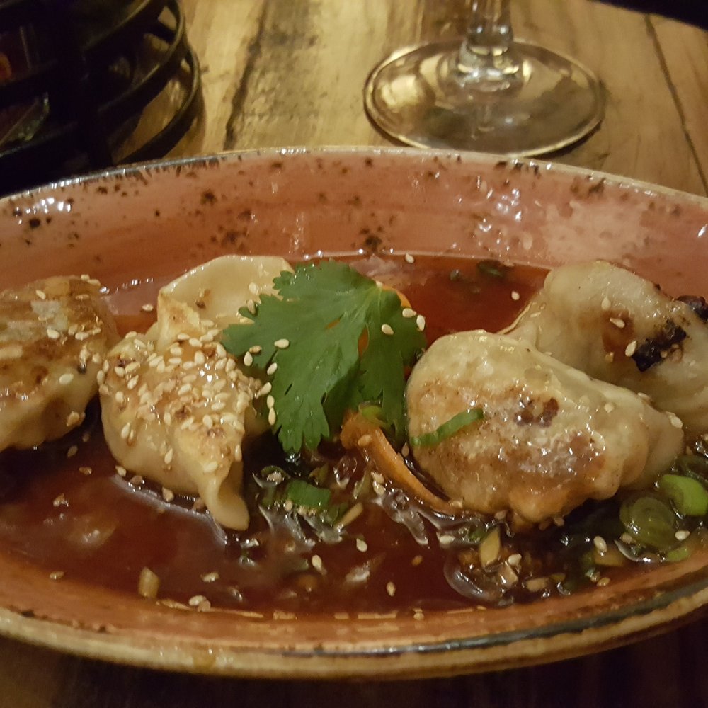 Perro Viejo - Pork dumplings. A must in my book. - Tapas Bars Near Me - Seville, SE Perro Viejo - Pork dumplings. A must in my book. - Tapas Bars Near Me - Seville, SE