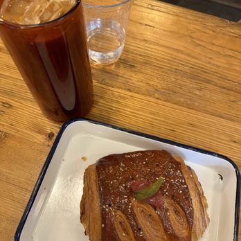 Recess Coffee And Baked Goods - Ham and cheese croissant - Coffee & Tea Near Me - Black Mountain, North Carolina Recess Coffee And Baked Goods - Ham and cheese croissant - Coffee & Tea Near Me - Black Mountain, North Carolina