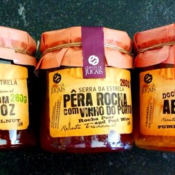 Minipreço - Bought at Minipreço Express -- Portuguese Marmalades, PUMPKIN+WALNUT, FIG+WALNUT, PEAR+PORT WINE, all Portuguese classics!