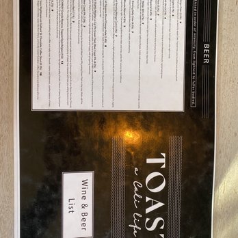 Toast on First - Beer menu - Coffee & Tea Near Me - Whittier, California Toast on First - Beer menu - Coffee & Tea Near Me - Whittier, California