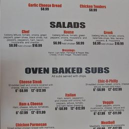 Menu 5.22 Menu 5.22