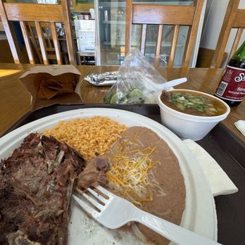 Lupe's Antojitos - Barbacoa plate , they also got it by pound. - Mexican Near Me - Bernalillo, New Mexico