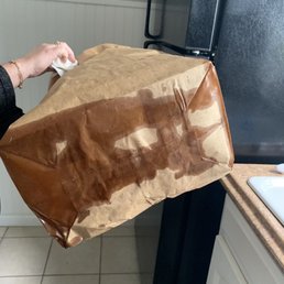 A mess from Goodfellas Pizzeria this is the second time within 3 weeks