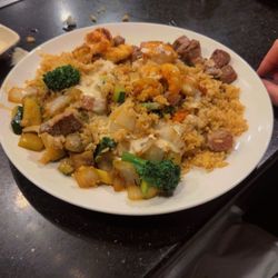 Hibachi Shrimp and Steak