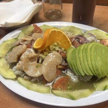 Pescaderia El Golfo 2 - Aguachiles con callo. Amazing - Seafood Near Me - Corona, California