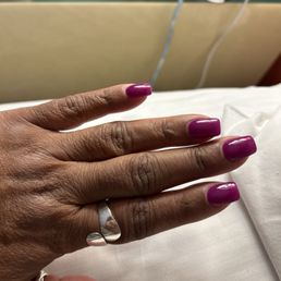 Manicure with gel polish Manicure with gel polish