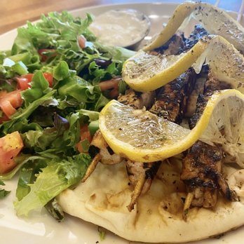 Savoury Restaurant & Pancake Cafe - Chicken Skewers - Greek Near Me - Bartlett, Illinois