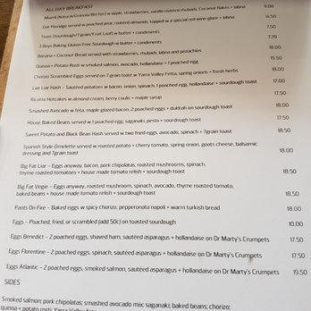 Liar Liar - Menu - Restaurants Near Me - Hawthorn, VIC