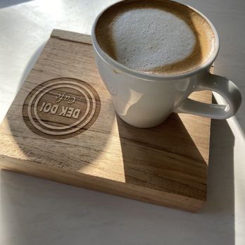 Dek Doi Cafe - Oat Milk Cappuccino - Cafes Near Me - Oakland, California Dek Doi Cafe - Oat Milk Cappuccino - Cafes Near Me - Oakland, California