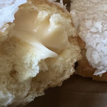 Frank's Donuts & Muffins - Vanilla coconut custard bar - Donuts Near Me - Tacoma, Washington Frank's Donuts & Muffins - Vanilla coconut custard bar - Donuts Near Me - Tacoma, Washington