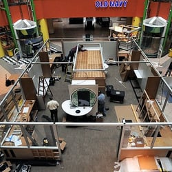 Clothing for a Better Earth - The Retail Kiosk Under Construction