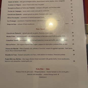 Bistro Moulin - Menu - Wine Bars Near Me - Monterey, California