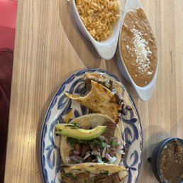 Tacos Rice Side beans