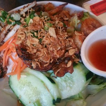 Saigon Shack - Grilled pork, shrimp & fried spring roll. Awesome - Vietnamese Near Me - New York, New York Saigon Shack - Grilled pork, shrimp & fried spring roll. Awesome - Vietnamese Near Me - New York, New York