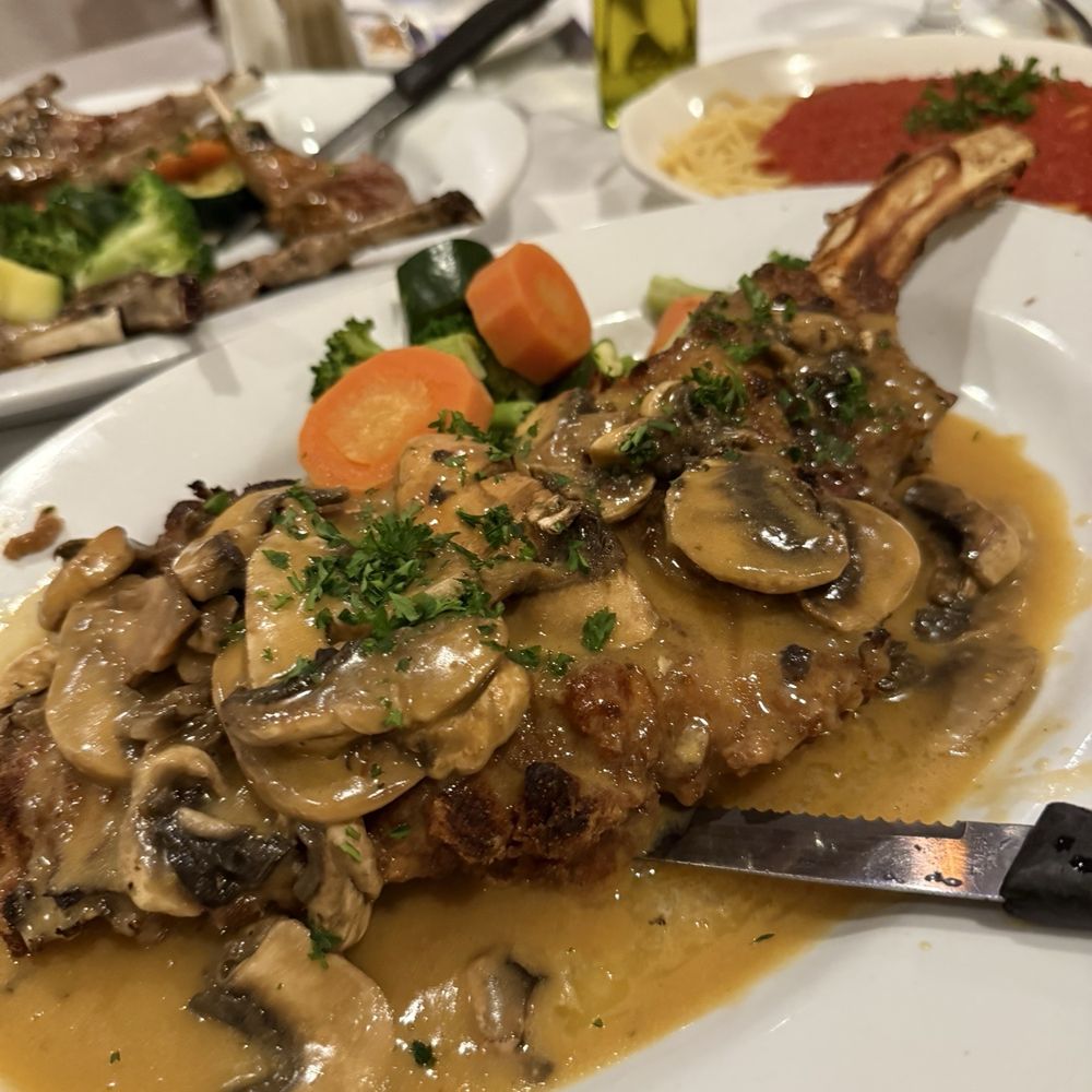 Jimmy's Trattoria - Veal Chop Valdostana - Italian Near Me - Bayside, New York Jimmy's Trattoria - Veal Chop Valdostana - Italian Near Me - Bayside, New York