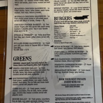 Dubs Pub - Menu - Sports Bars Near Me - Savannah, Georgia Dubs Pub - Menu - Sports Bars Near Me - Savannah, Georgia