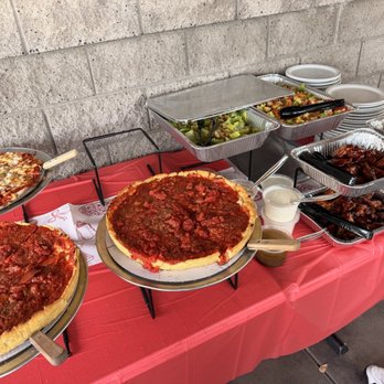 Vero Chicago Pizza - Baby shower on the patio - Pizza Near Me - Gilbert, Arizona