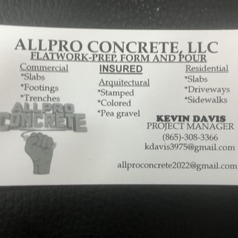 Allpro Concrete - Masonry/Concrete Near Me Allpro Concrete - Masonry/Concrete Near Me