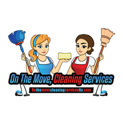On The Move Cleaning Services - On The Move, Cleaning Services Logo Redmond Oregon