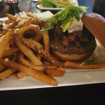 The Bad Apple - JAKE & ELWOOD- malt-vinegar onion jam with buckboard bacon, Cambazola triple cream bleu cheese, arugula - Burgers Near Me - Chicago, Illinois The Bad Apple - JAKE & ELWOOD- malt-vinegar onion jam with buckboard bacon, Cambazola triple cream bleu cheese, arugula - Burgers Near Me - Chicago, Illinois