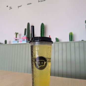 Hi Tea - Passionfruit lemon with crystal boba - Bubble Tea Near Me - Winter Springs, Florida