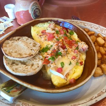 Another Broken Egg Cafe - Lobster and Brie omelette - Breakfast & Brunch Near Me - Pembroke Pines, Florida