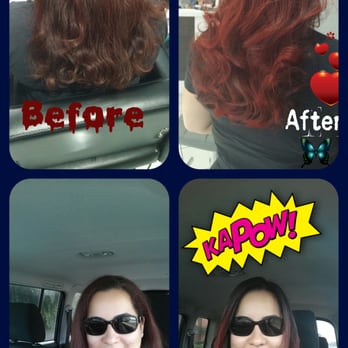 Luxe - The Colour Lounge - Before and after - Hair Salons Near Me - Miami, Florida Luxe - The Colour Lounge - Before and after - Hair Salons Near Me - Miami, Florida