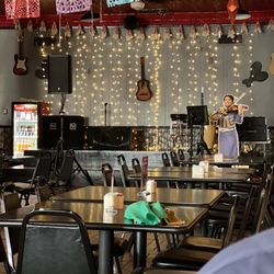El Noa Noa Tex-Mex - Karaoke stage