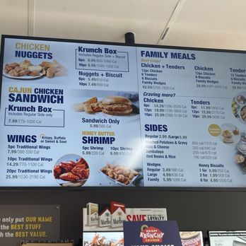 Krispy Krunchy Chicken - Menu: 10/2025. - Cajun/Creole Near Me - Torrance, California Krispy Krunchy Chicken - Menu: 10/2025. - Cajun/Creole Near Me - Torrance, California