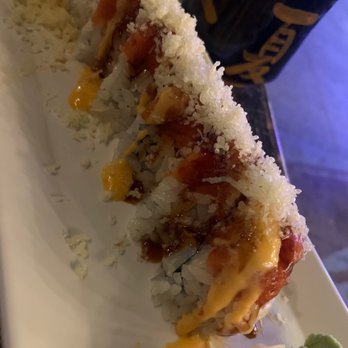 Kiku Sushi - Firecracker roll has a nice kick - Sushi Bars Near Me - Los Angeles, California Kiku Sushi - Firecracker roll has a nice kick - Sushi Bars Near Me - Los Angeles, California