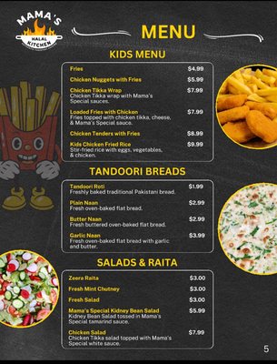 Menu photo 1 Mama’s Halal Kitchen  Charlotte, NC