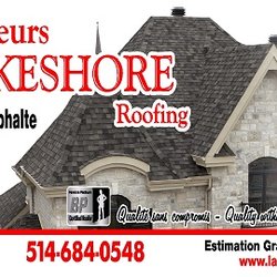 Couvreurs Lakeshore Roofing