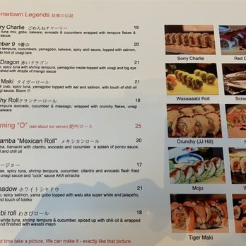 Billy Sushi - Menu - Japanese Near Me - Minneapolis, Minnesota Billy Sushi - Menu - Japanese Near Me - Minneapolis, Minnesota