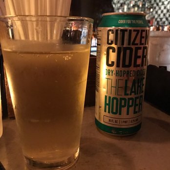 Tanner Smiths - Citizen Cider! It's been so long since I've seen it on a menu! - Cocktail Bars Near Me - New York, New York