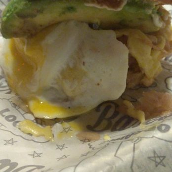 Bareburger - Astoria - Turkey burger, brioche bread, fried egg, avocado, caramelized onions, and mayonnaise - Burgers Near Me - Astoria, New York Bareburger - Astoria - Turkey burger, brioche bread, fried egg, avocado, caramelized onions, and mayonnaise - Burgers Near Me - Astoria, New York