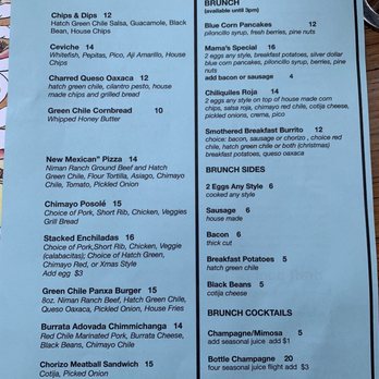 Panxa Cocina - Menu - Cocktail Bars Near Me - Long Beach, California