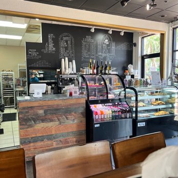 Benjamin French Bakery Cafe - Order counter with menu. - Bakeries Near Me - Orlando, Florida