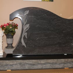 Portage Marble & Granite - Marble Headstone 2